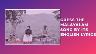 |Guess the malayalam song by its english lyrics|Mollywood Music Factory|Malayalam|