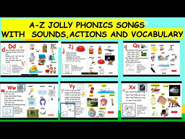 Jolly Phonics Two Letter Sounds A To Z Infoupdate Org