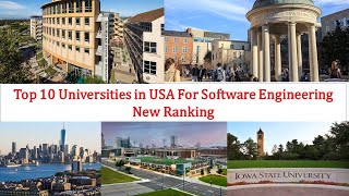 Top 10 UNIVERSITIES IN USA FOR SOFTWARE ENGINEERING New Ranking