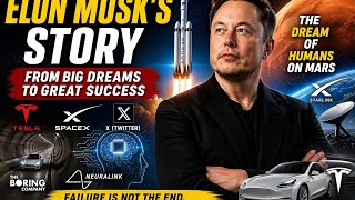 From Zero to Billionaire🤑||Elon Musk’s Inspiring Success Story