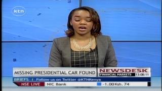 Presidential escort car stolen in Nairobi is recovered  at Tororo Uganda