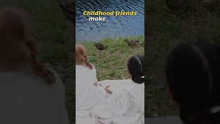 Childhood Friendship Are Best - Short Quotes #friendship #childhood #bestdays