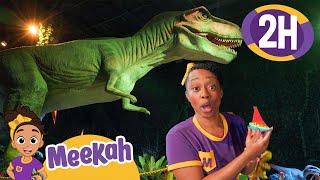 Exploring Dino&rsquo;s Alive: Meekah&rsquo;s Search for the Birthday Girl | 2 HR OF MEEKAH! | Educational Videos