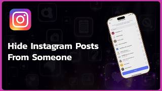 Hide Instagram Posts From Someone