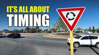Mastering Busy Roundabouts in Australia (GOOD FLOW)