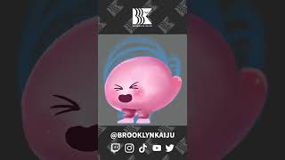 Process video and small animation for my bubble butt character twitch emote. #animation #cute