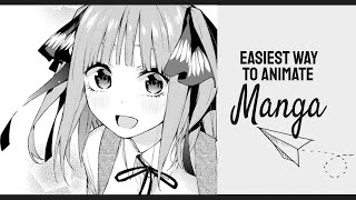 How I Animate Manga (Easiest Way)