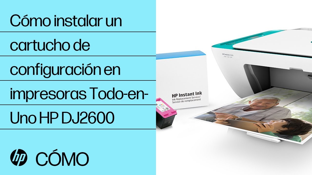 Como Instalar Un Cartucho De Configuracion En Impresoras Todo En Uno Hp  Deskjet De Serie 2600 Hp – Otosection