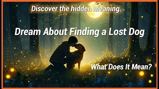 Dream About Lost Dog - Reveal The Hidden Meanings