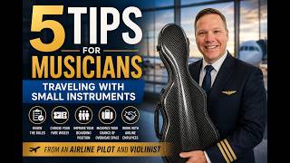 5 Things Every Musician Should Know Before Flying with a Small Instrument | Airline Pilot Explains