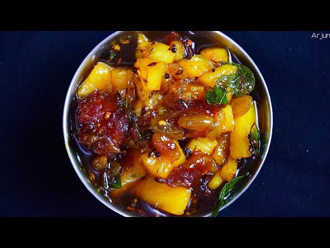Pineapple Khatta...!!!!!! |||| Pineapple Chutney Recipe