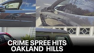 Oakland Hills crime spree leaves frustrated residents on alert | KTVU