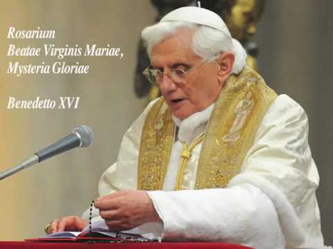 Rosario in Latino di Benedetto XVI - Misteri Gloriosi (Mercoled&igrave; e Domenica)