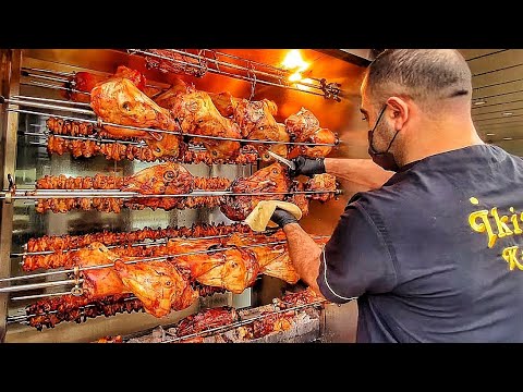 BU DOLAP T&Uuml;RKİYE&rsquo;DE TEK BİZDE VAR | K&Ouml;M&Uuml;RDE KIZARMIŞ KELLE | İzmir Sokak Lezzetleri