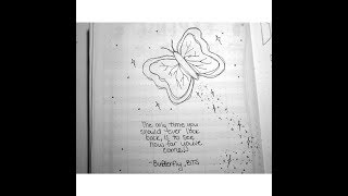 BTS Quote - Bullet Journal