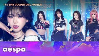 [제39회 골든디스크] aespa (에스파) - 'Intro + Set The Tone + Supernova' ♪ | JTBC 250106 방송