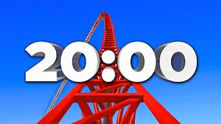 20 Min Countdown Timer (Roller Coaster) 🎢