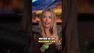 Corinna Kopf gets freaky with Logan Paul 😏‼️ #clips #impaulsive #podcast #loganpaul #corinnakopf