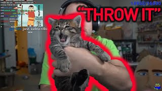 Alinity tells Mizkif to THROW HIS CAT