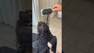 The Must-Have Curl Brush for Wavy, Curly & Coily Hair👏 #curlyhair #bouncecurl #curlyhairroutine
