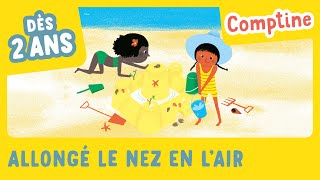 Allong&eacute; le nez en l'air - Gallimard Jeunesse