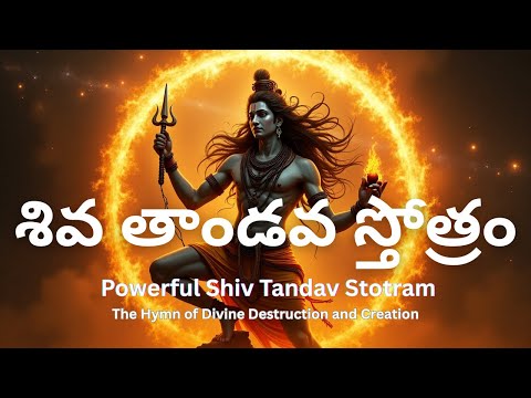 Shiv Tandav Stotram | Cosmic Dance of Lord Shiva | శివ తాండవ స్తోత్రం | Telugu Lyrics