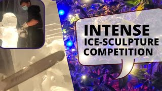 Dazzling Christmas Spirits at the BRONX ZOO | Ice Sculping Show Your whole Family will Enjoy!