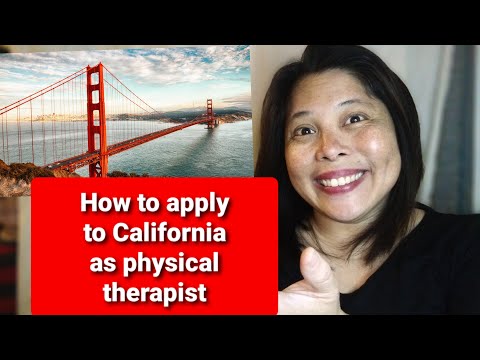 Applying As A Physical Therapist In California (A Step-by-step Guide)