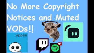 Mute Spotify or any Music in VODs on Twitch | No More Muted VODs StreamLabs OBS