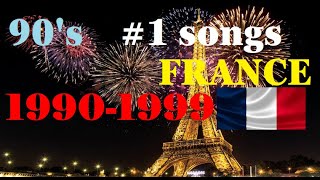 Number one 90s songs in France