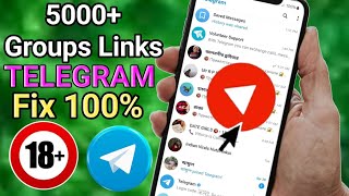 🔥 5000+ New Telegram Group Links | Viral Telegram Channels | Unlimited Telegram Groups 🔥