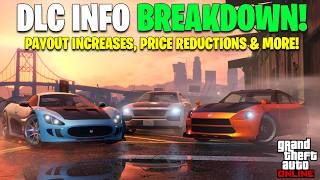 NEW GTA ONLINE DLC ANNOUNCED! Price Reductions, Pay-out Increases & More!