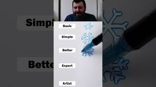 How To Draw A Snowflake❄️