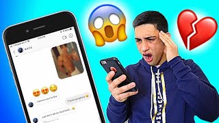 CATFISHING My Girlfriend To See If She CHEATS... **SHE DOES**