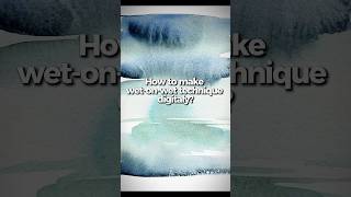 Wet-on-Wet digital watercolor tutorial in procreate!