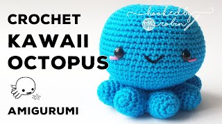Amigurumi Crochet Kawaii Octopus | NO SEWING REQUIRED 🐙