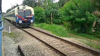 Ernakulam - Kollam MEMU meets Kollam - Ernakulam MEMU