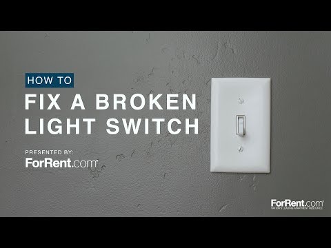 How To Fix A Broken Light Switch