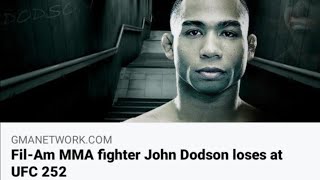 FIL-AM MMA FIGHTER JOHN DODSON LOSES AT UFC 252
