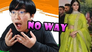 Korean Guy Reacts To Indian Dress [ Korean Reaction To Indian Tik Tok ]