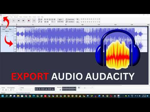 How To Export Audio From Audacity