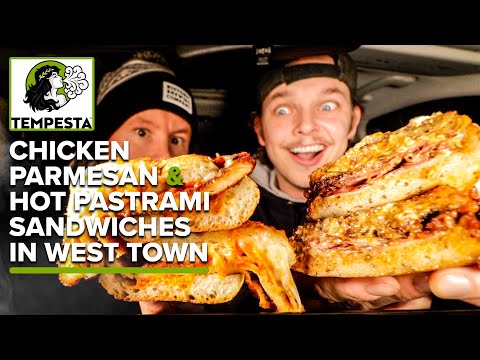 Our Favorite Sandwich Shop In Chicago | Tempesta Market's Pastrami & Chicken Parmesan Sandwiches 🥪