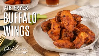 Air Fryer Buffalo Wings | Air Fryer Recipes | Chef Zee Cooks