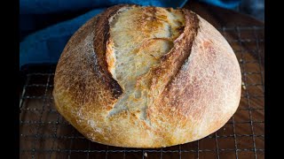 500g Overnight Sourdough Bread Recipe