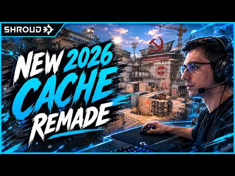 Shroud Trying Out The New 2026 Cache In Cs2 Part 25
