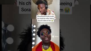 speed does his makeup #ishowspeed #speed #funny #comedy #memes #streamer  #sora #makeup #vlog