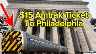 Amtrak&rsquo;s Cheapest Ride: NYC to Philadelphia for $15