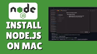 How To Install Node.js On Macbook (Download & Run Node.js On Mac)