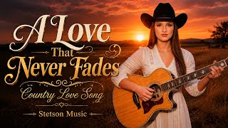 A Love That Never Fades _ Country Love Song _ Stetson Music | Official Lyric Music Video