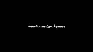 tumhari tasveer ke sahare black screen 😍 status 💖 😍 (Sad song black screen video lyrics status) new